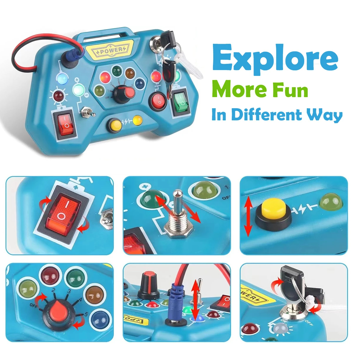 Gaming Console Display - Montessori Early Education Children's Toy Huarong
