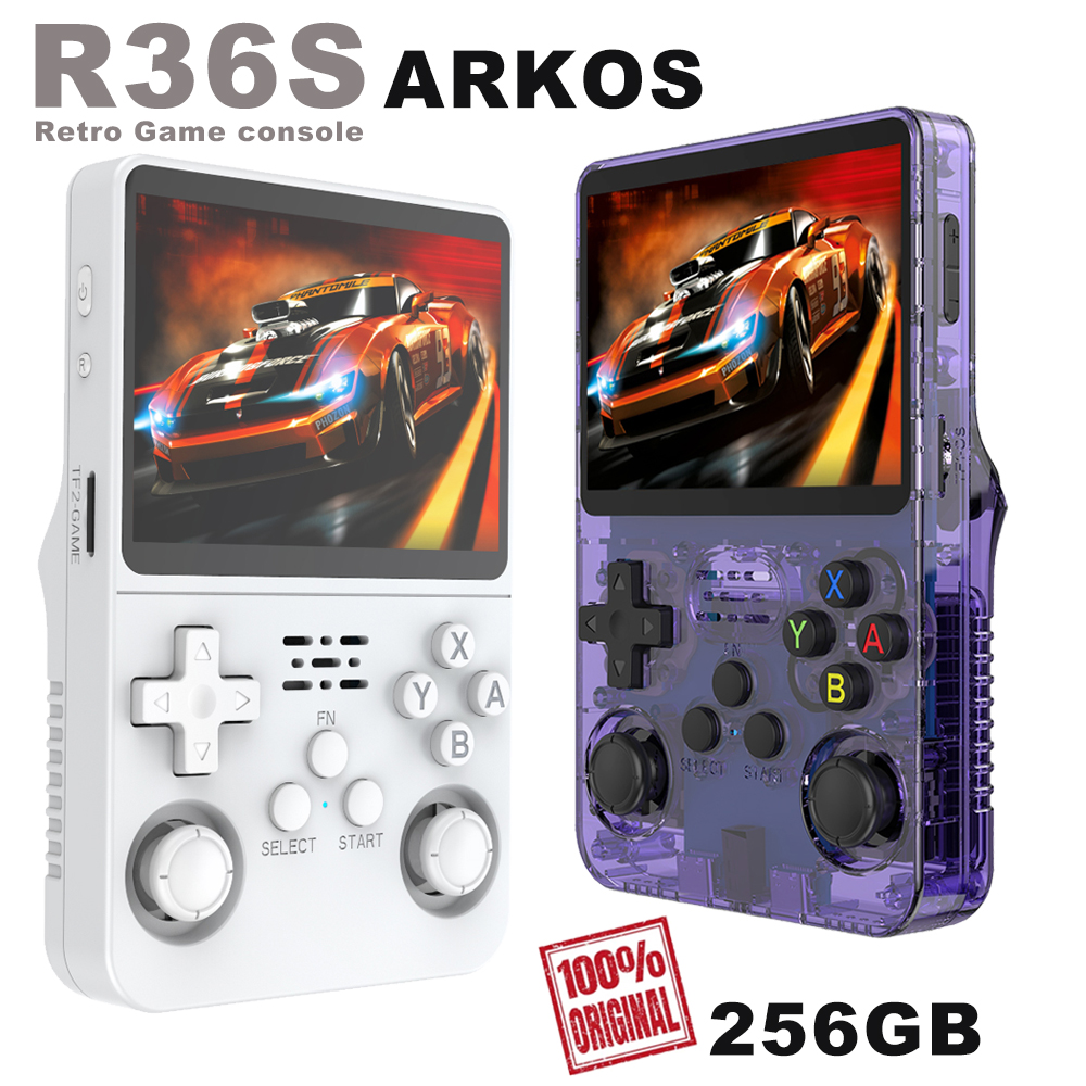 BOYHOM 256G Open Source R36S R - Gaming Console Type ulasan dan harga