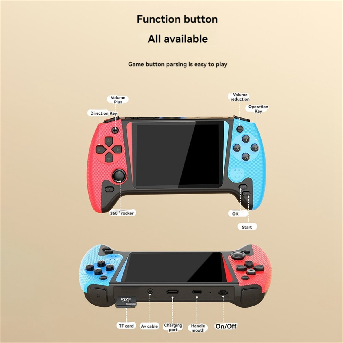 Practical Handheld Video Game  - Gaming Console 5 Year Old ulasan dan harga