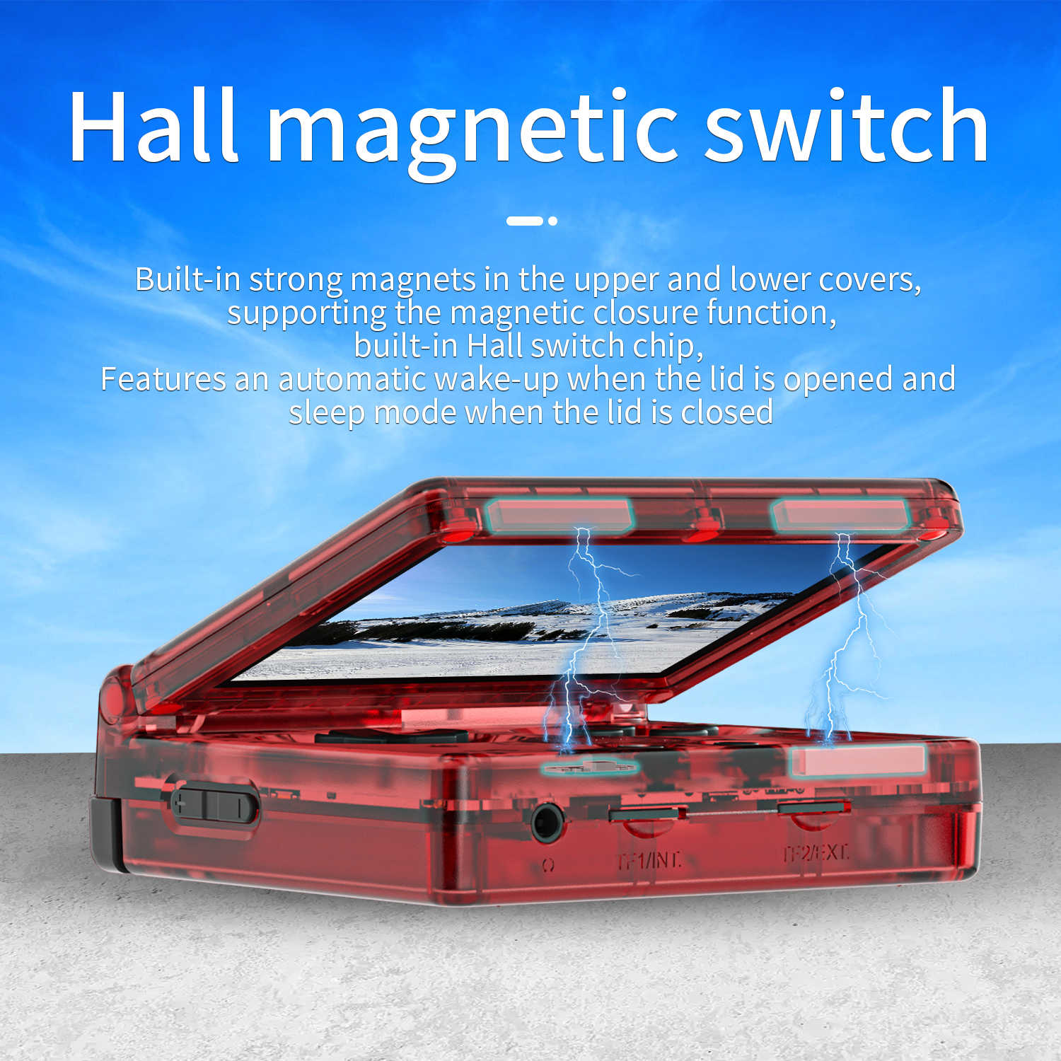Anbernic NEW RG35XXSP Flip Han - Gaming Console Type ulasan dan harga