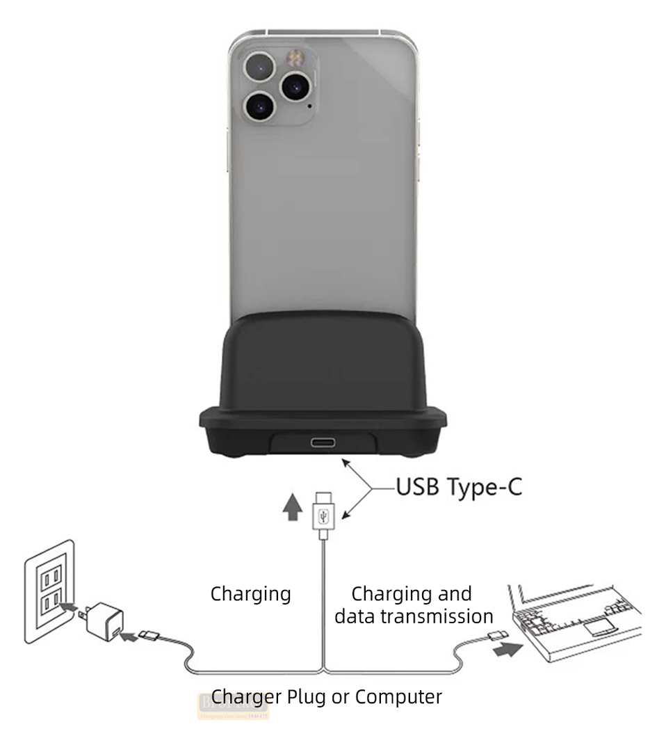 Wireless Charging Stand 120W U - Controller Charging Dock ulasan dan harga