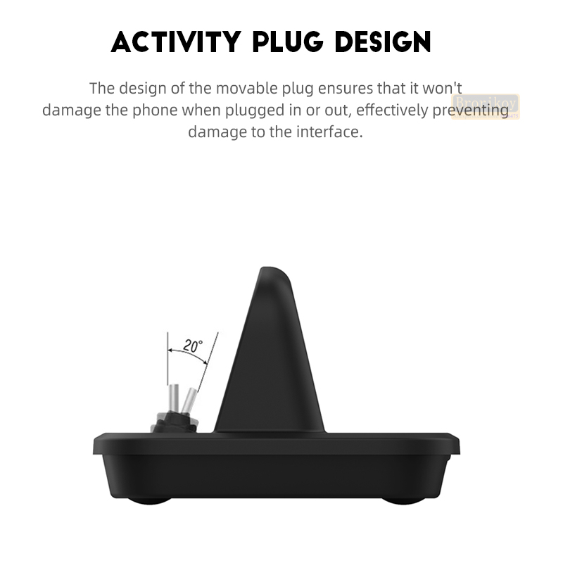 Wireless Charging Stand 120W U - Controller Charging Dock ulasan dan harga