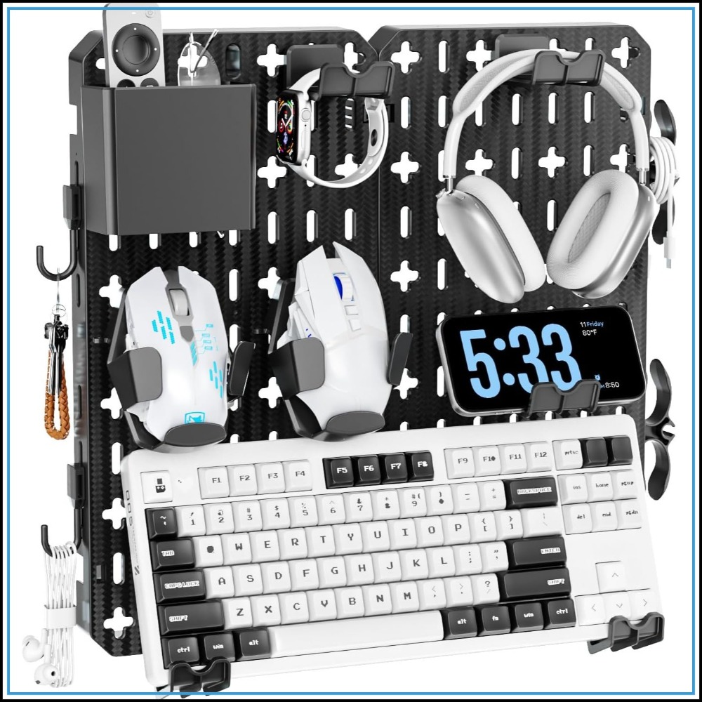 Wall Mount Keyboard & Mouse Di - Controller Stand Holder ulasan dan harga