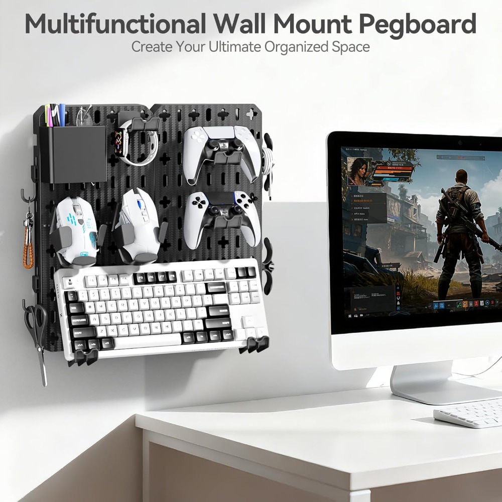 Wall Mount Keyboard & Mouse Di - Controller Stand Holder ulasan dan harga