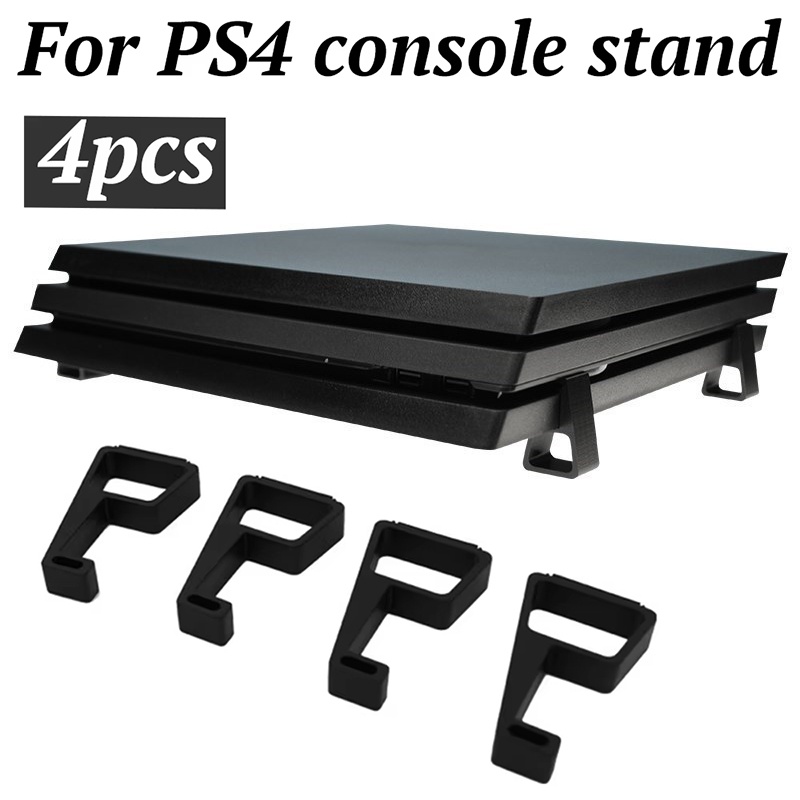 4Pcs Horizontal Console Holder - Gaming Console Monitor ulasan dan harga