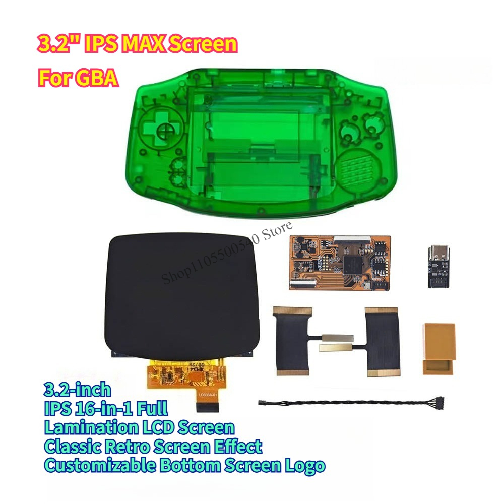 3.2-Inch IPS MAX Laminated LCD - Gaming Console Logo ulasan dan harga