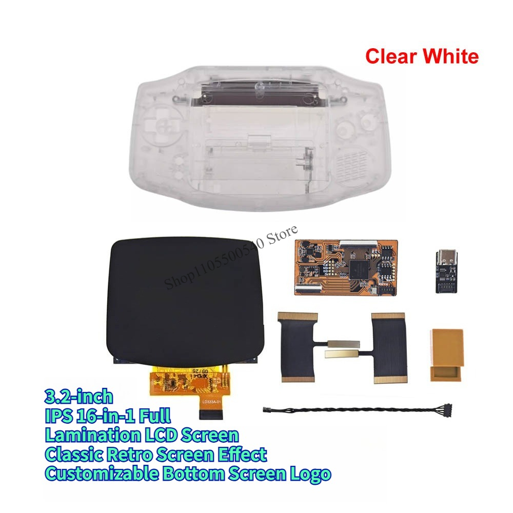 3.2-Inch IPS MAX Laminated LCD - Gaming Console Logo ulasan dan harga