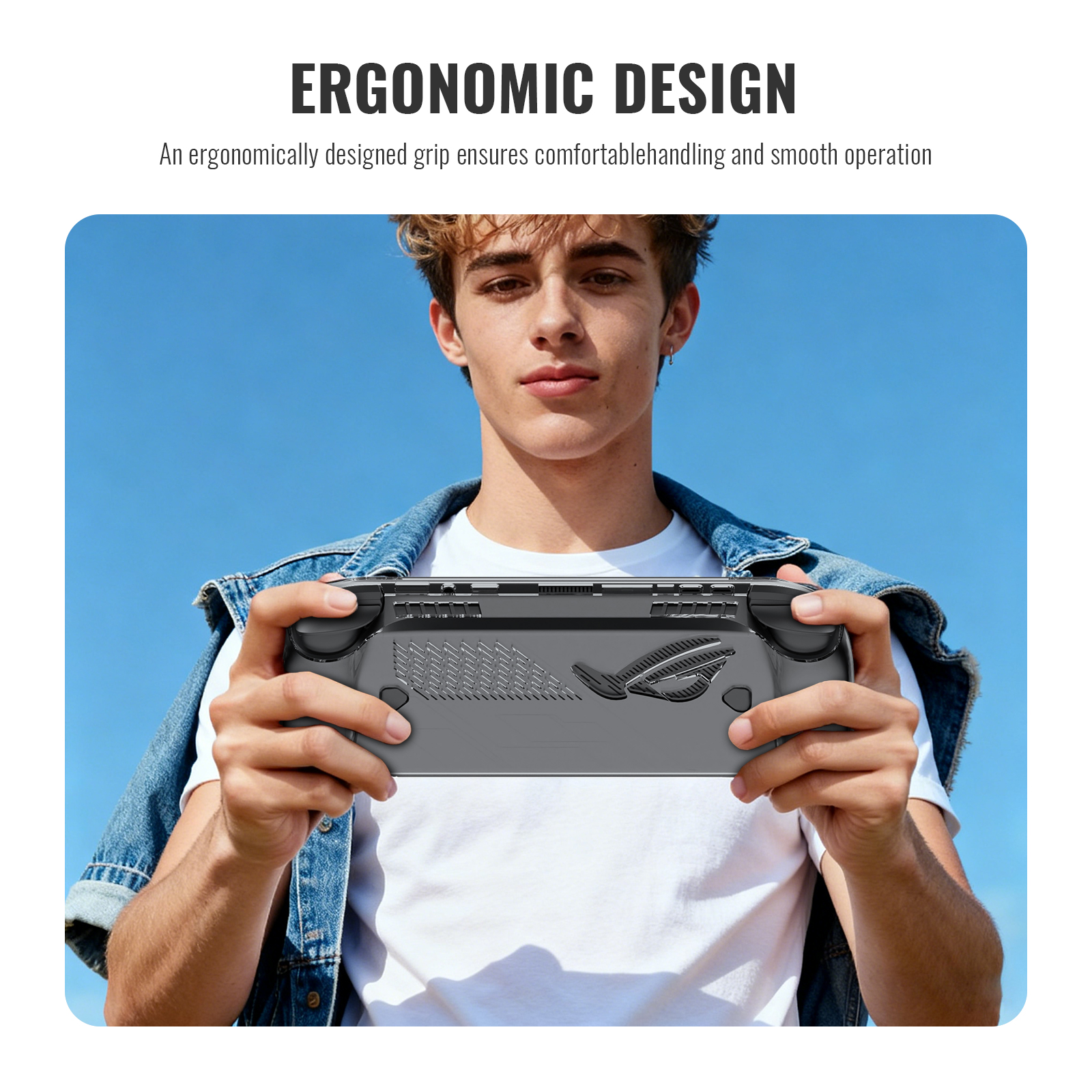 Shockproof Transparent Case fo - Gaming Console Rog ulasan dan harga