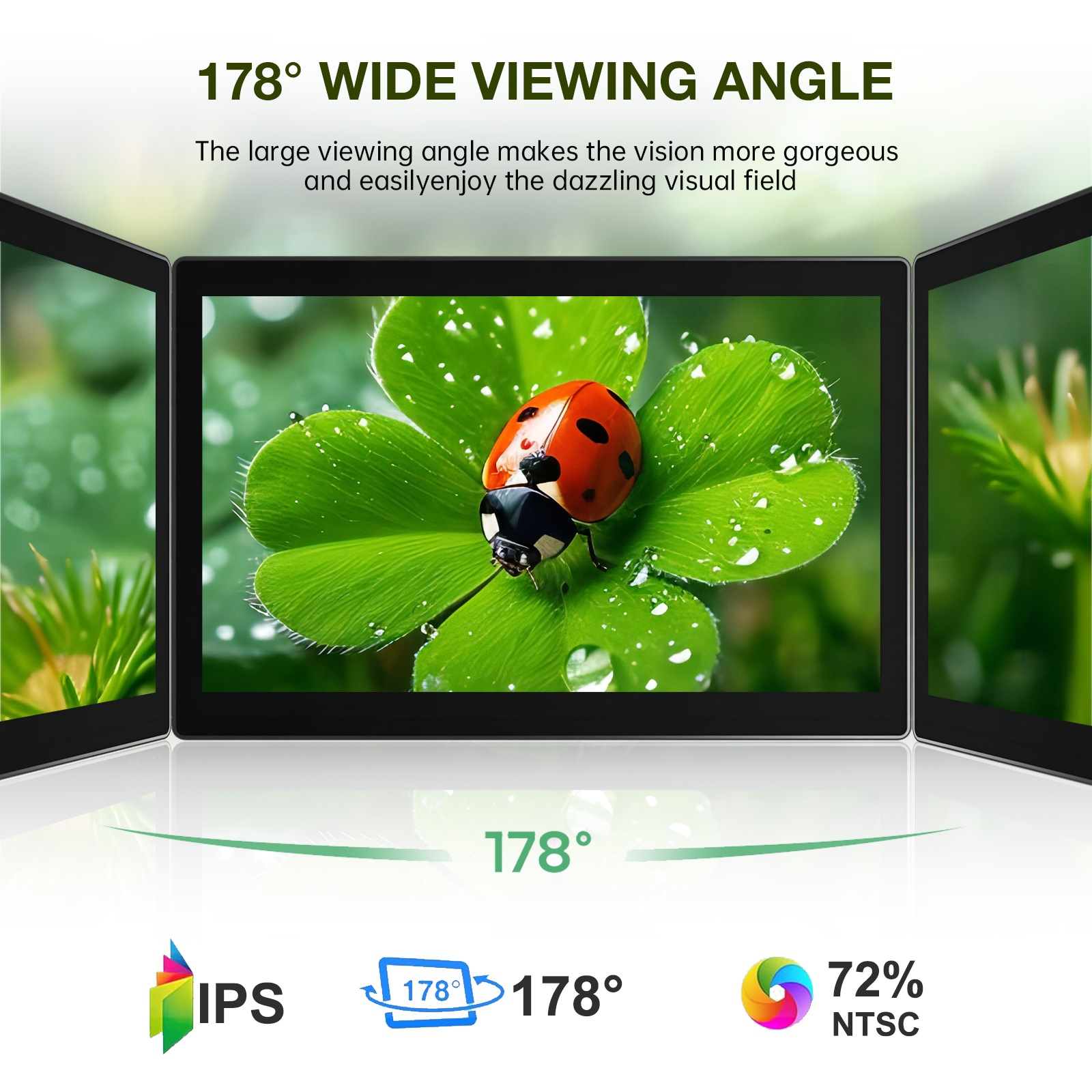 6 Inch Portable Monitor HD 108 - Gaming Console Type ulasan dan harga