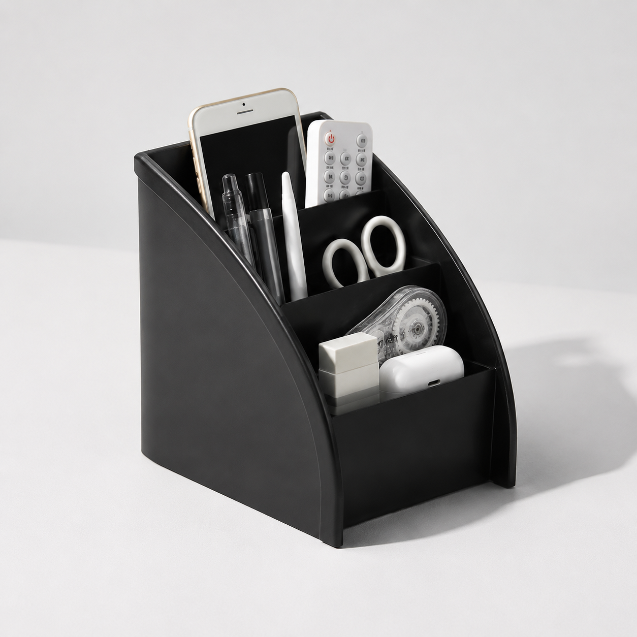Multifunctional 3 Grid Remote  - Controller Stand Holder ulasan dan harga