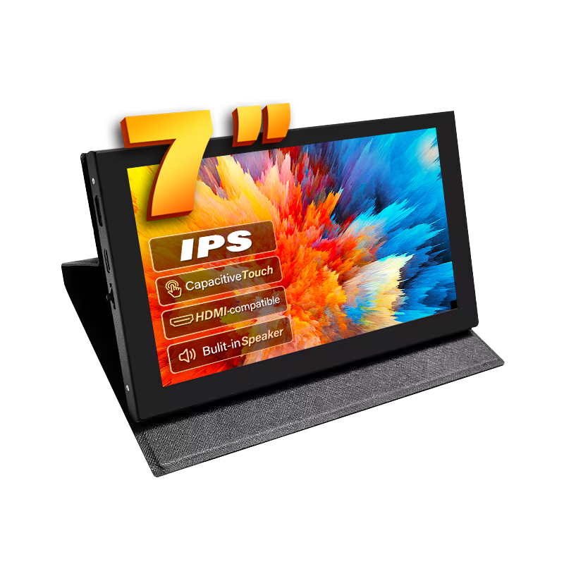 7 Inch IPS LCD Mini HDMI-compa - Gaming Console Display Case ulasan dan harga