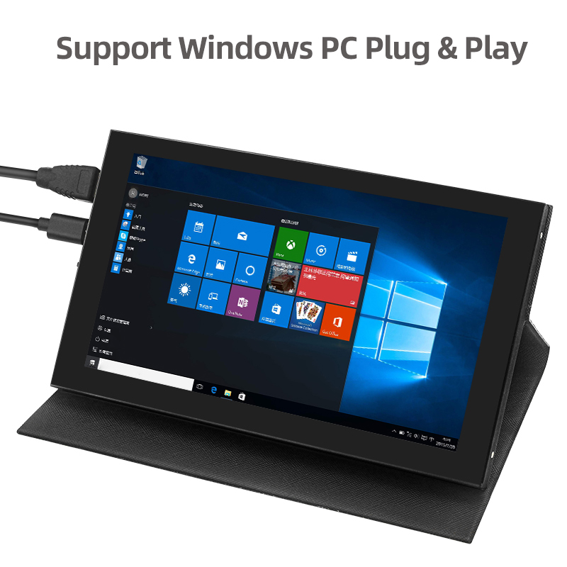 7 Inch IPS LCD Mini HDMI-compa - Gaming Console Display Case ulasan dan harga