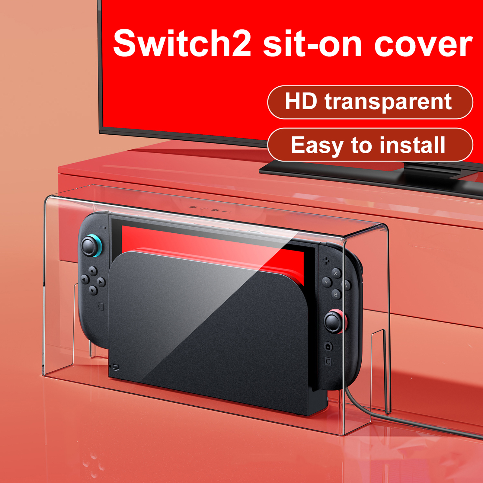 New HD Dustproof Protective Sh - Gaming Console Display Case ulasan dan harga