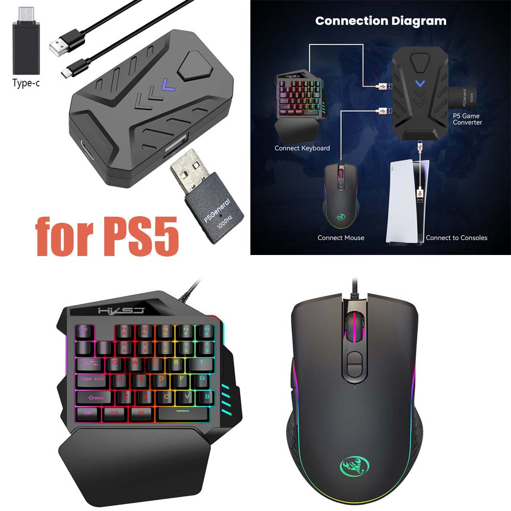 for PS5 Gaming Keyboard Mouse  - Gaming Console Type ulasan dan harga