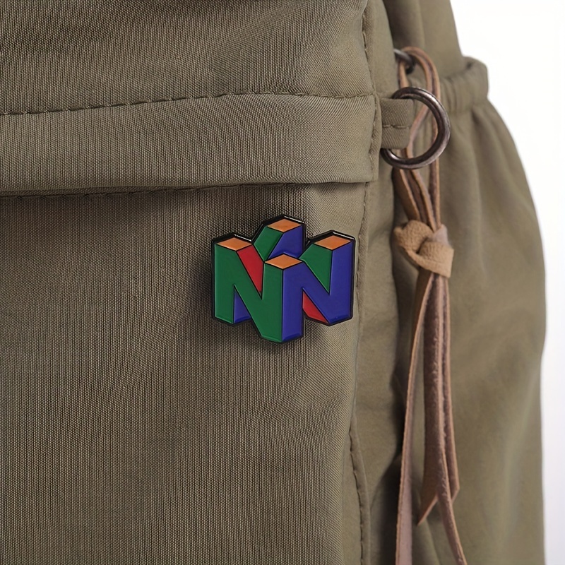 N64 Logo Gaming Enamel Pin – R - Gaming Console Logo ulasan dan harga