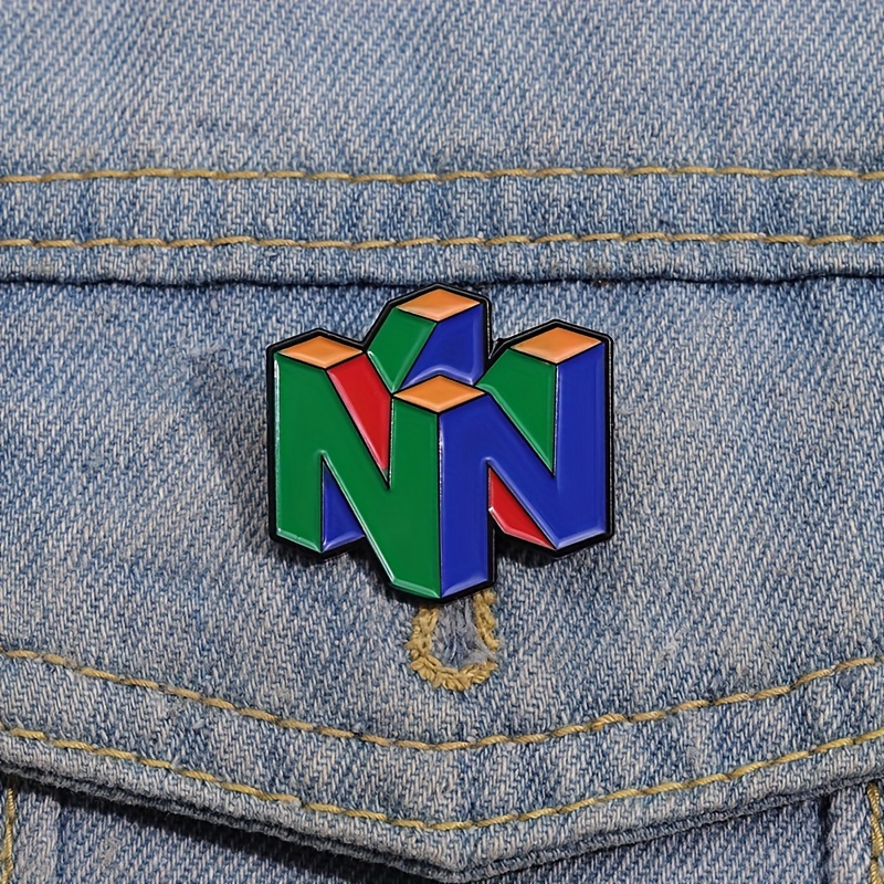 N64 Logo Gaming Enamel Pin – R - Gaming Console Logo ulasan dan harga
