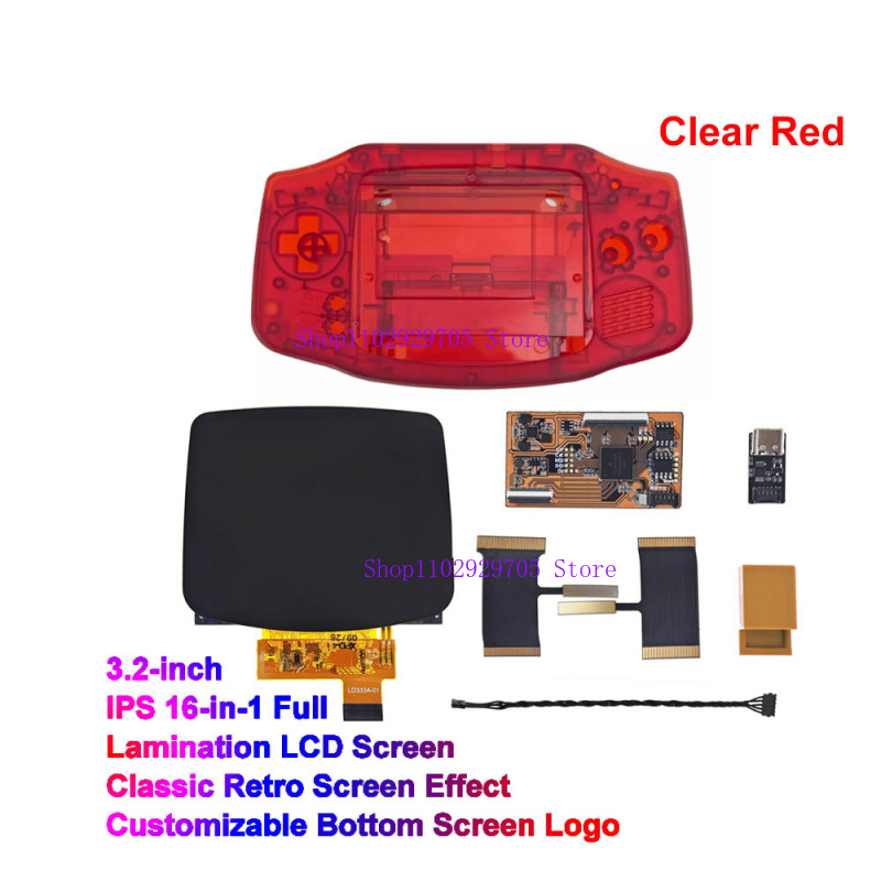 3.2-Inch IPS MAX Laminated LCD - Gaming Console Logo ulasan dan harga