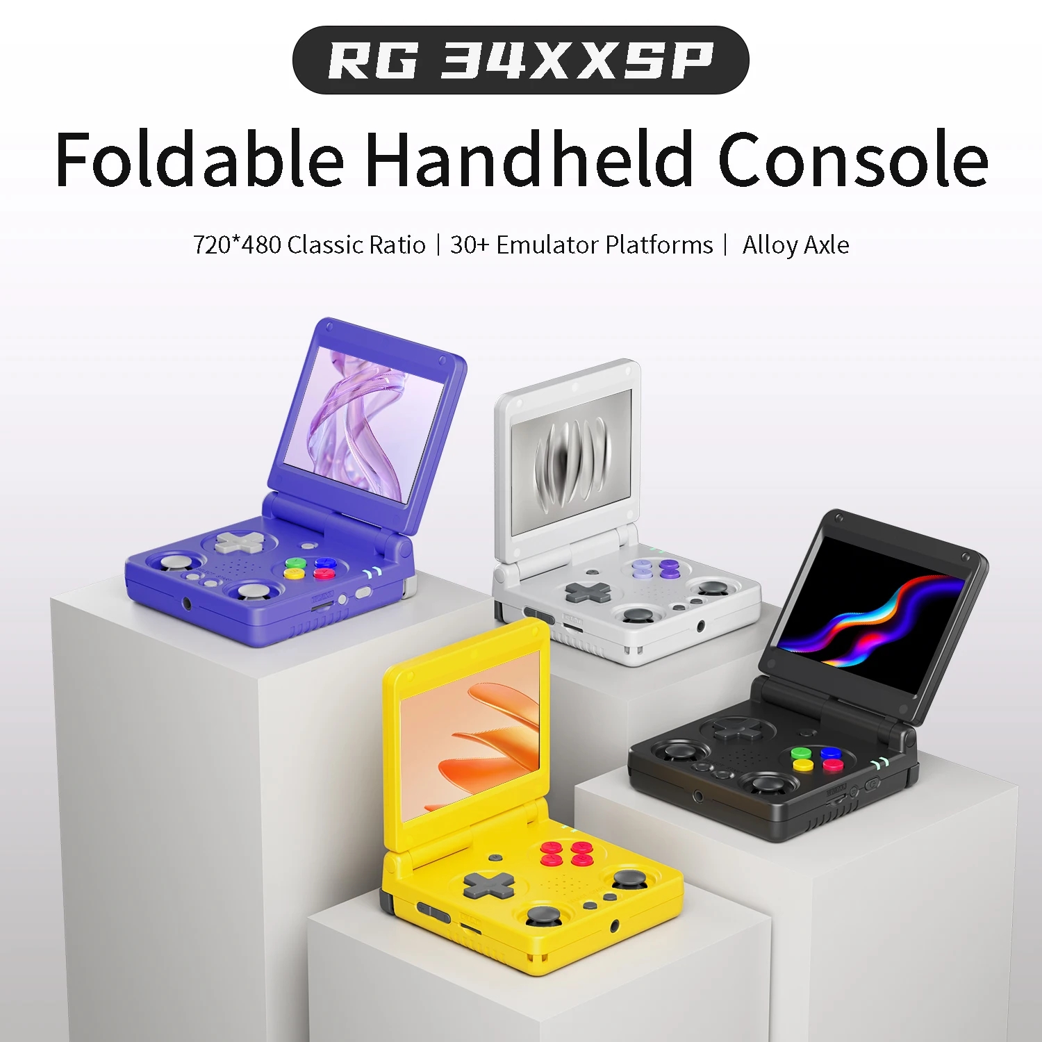 Anbernic RG34XXSP Retro Handhe - Gaming Console 5 Year Old ulasan dan harga