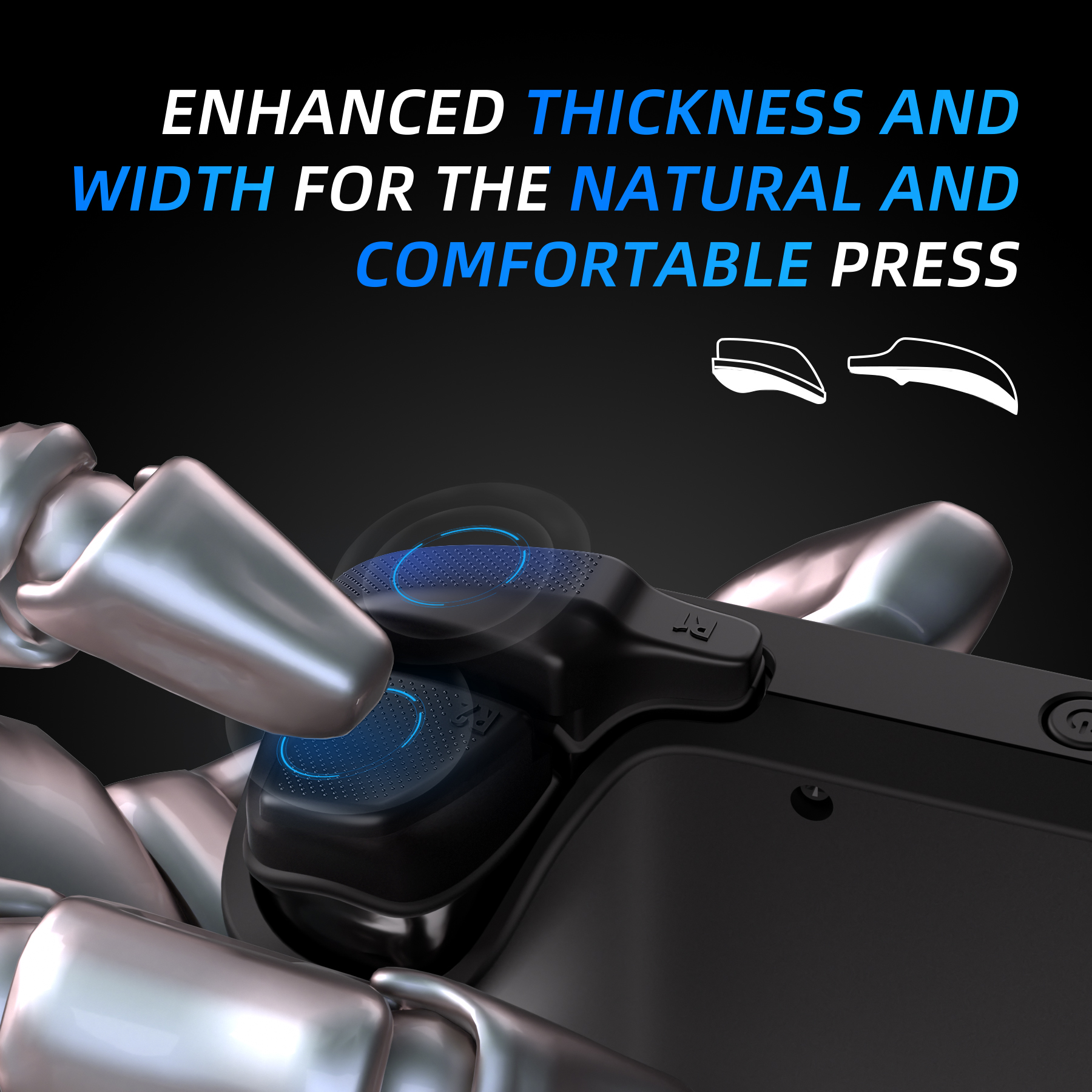 PlayVital Shoulder Buttons Tri - Trigger Extender Button ulasan dan harga