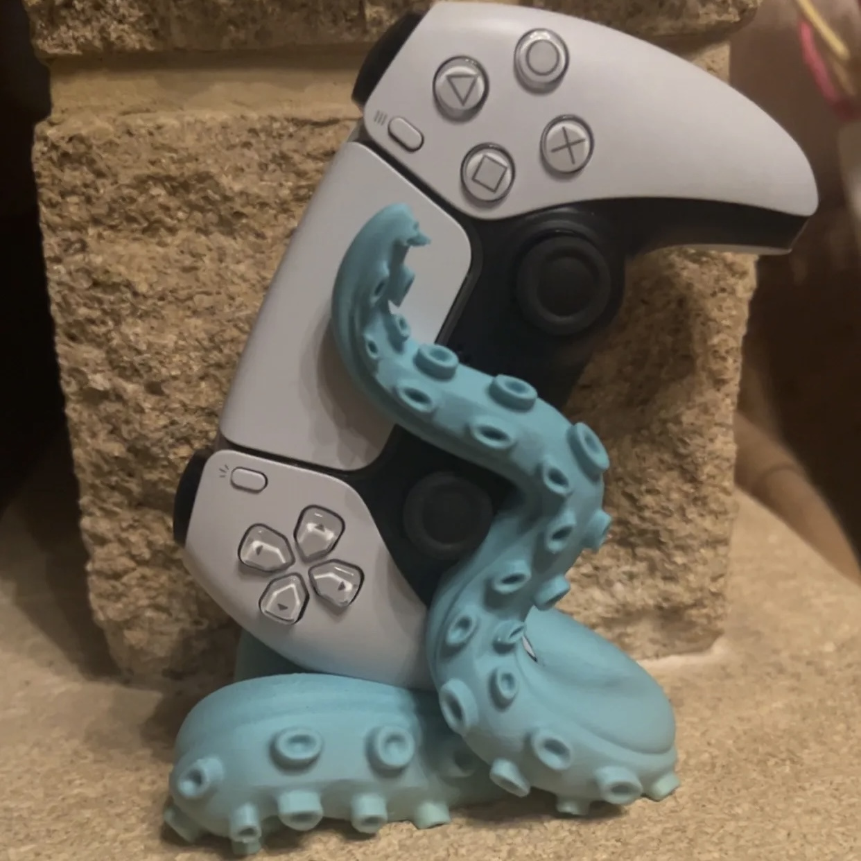 3D Printed Octopus Game Contro - Controller Stand Holder ulasan dan harga