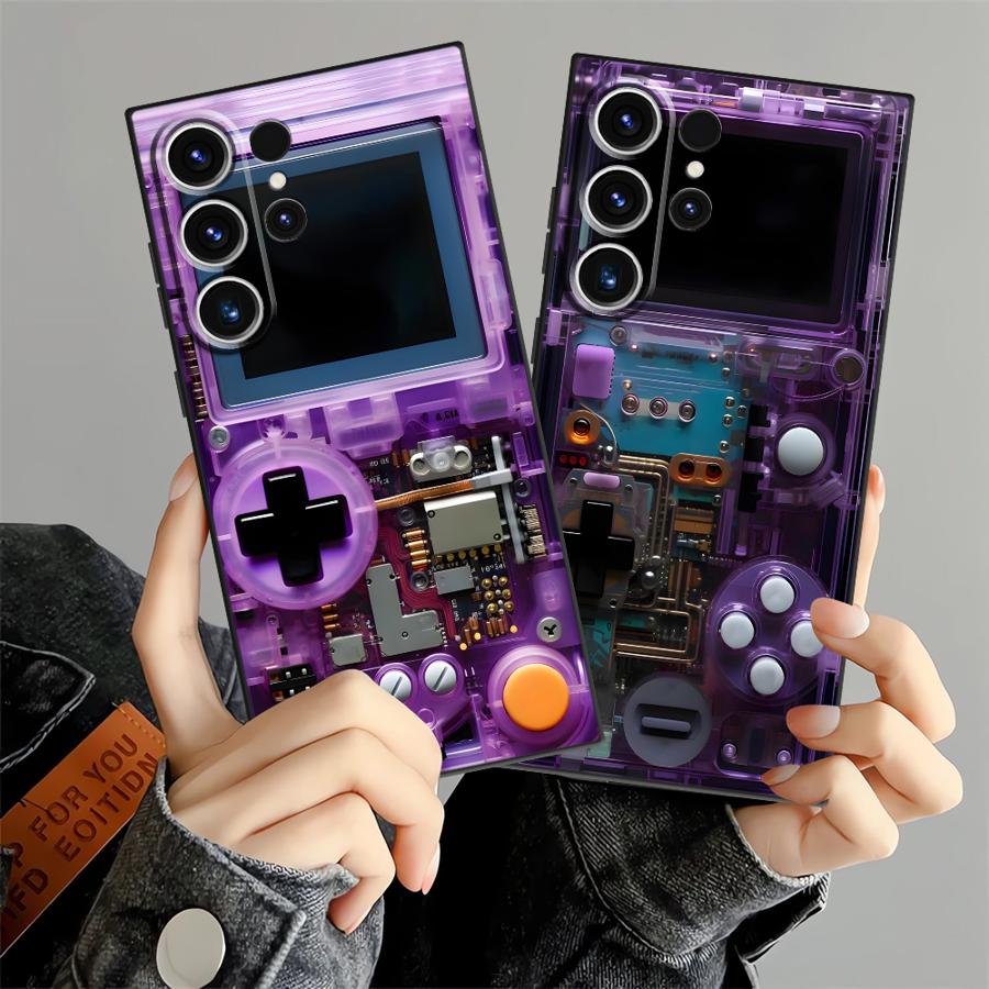 Purple Gaming Console Case for - Gaming Console Logo ulasan dan harga