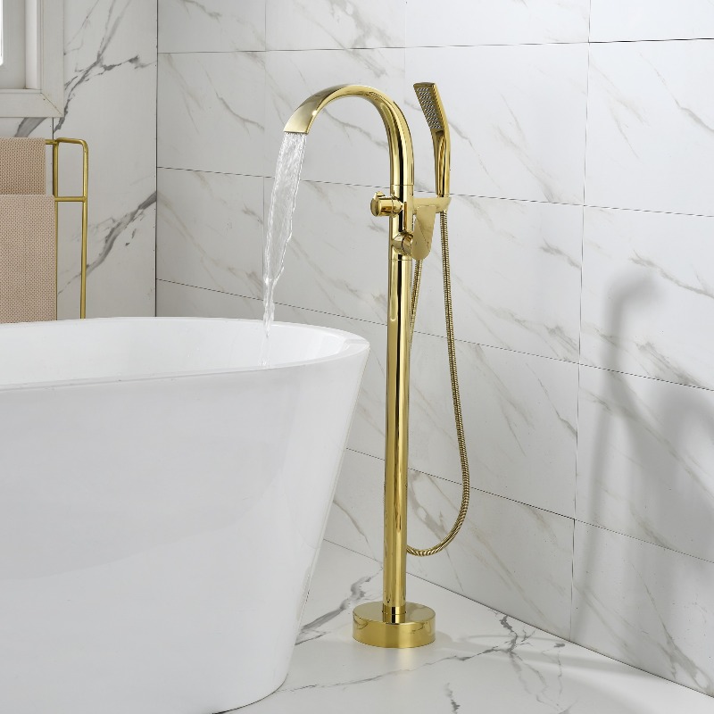 Brass Bathtub Faucet Waterfall - Controller Stand Holder ulasan dan harga