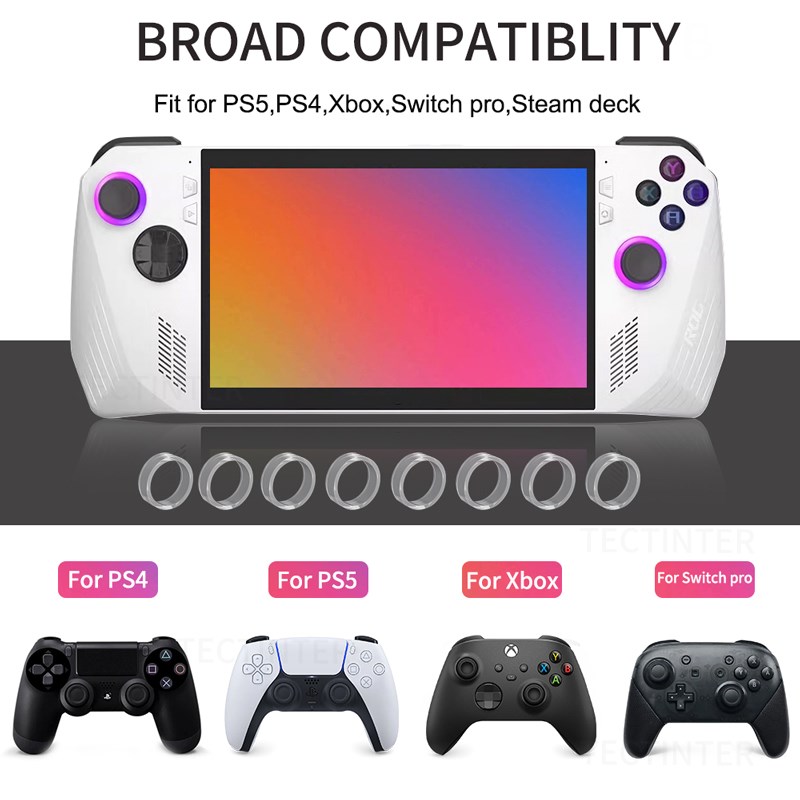 8pcs Elastic Protective Joysti - Gaming Console Monitor ulasan dan harga