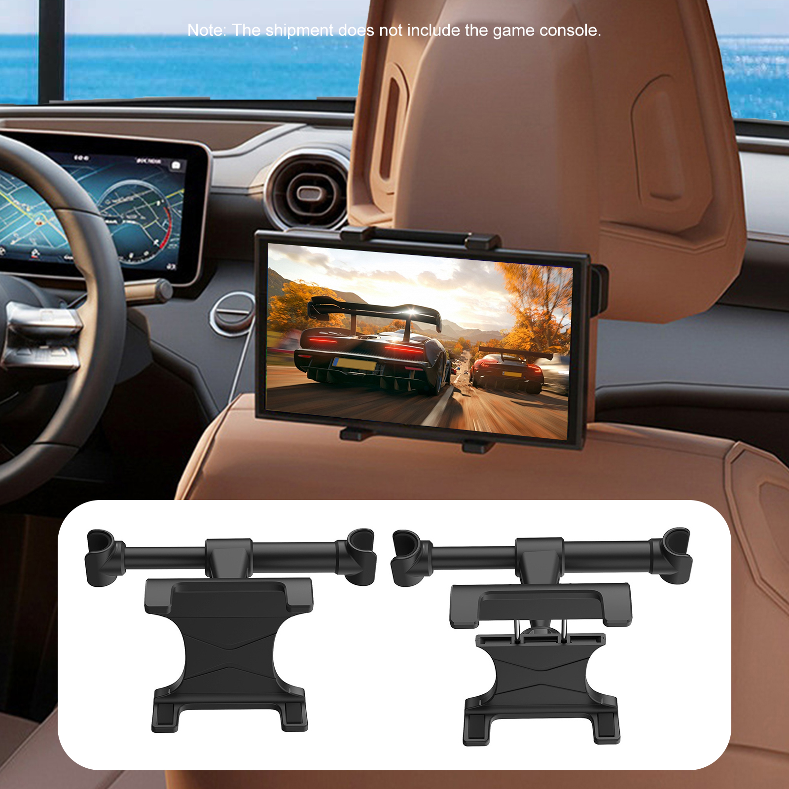 Car Headrest Mount Game Consol - Gaming Console Mobile ulasan dan harga