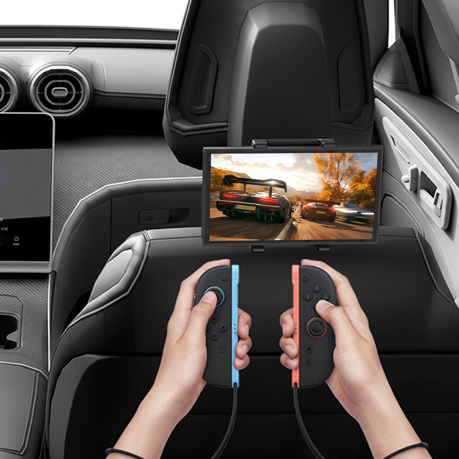 Car Headrest Mount Game Consol - Gaming Console Mobile ulasan dan harga