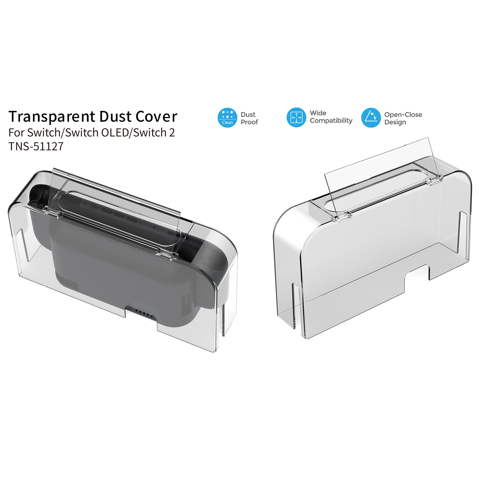 For NS2 Clear Display Box Wate - Gaming Console Display Case ulasan dan harga