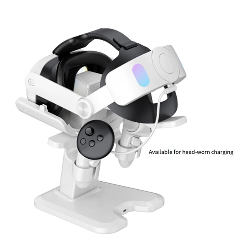 ABSK-VR Display Stand For Meta - Controller Charging Dock ulasan dan harga