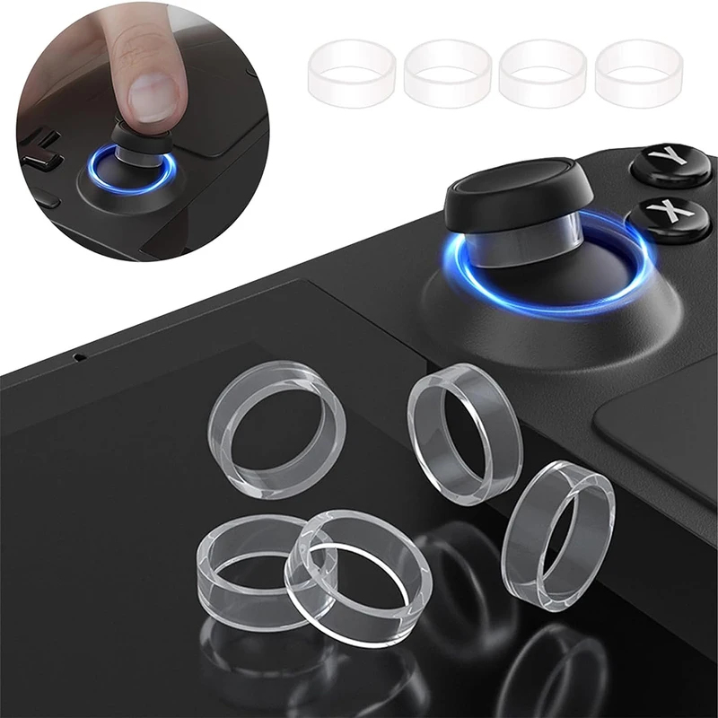 8Pcs elastic silicone joystick - Gaming Console Rog ulasan dan harga