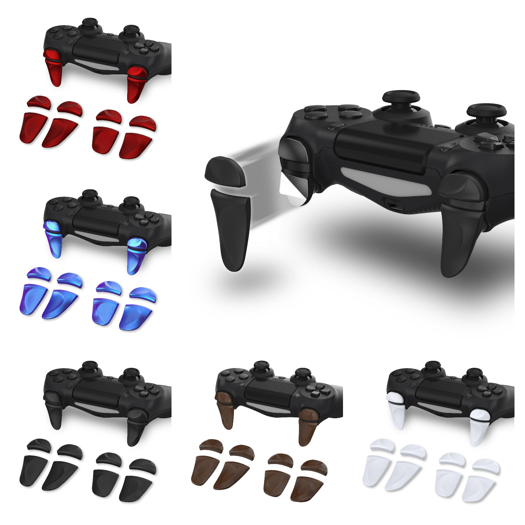 PlayVital 2 Pair Shoulder Butt - Trigger Extender Button ulasan dan harga